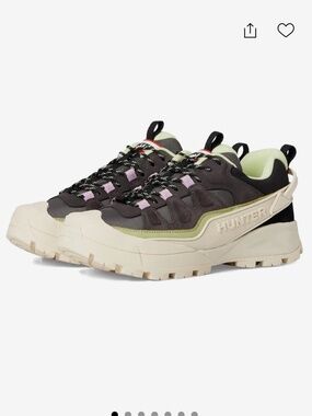Hunter Cushioned Nicia Lace-up Casual Waterproof Rain Chunky Sneakers Shoes 6